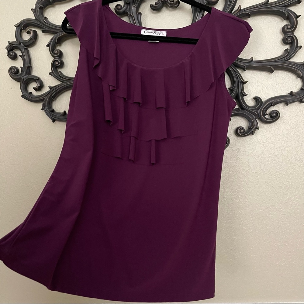 3/$21 | Claudia Richard Sleeveless Top Size Medium